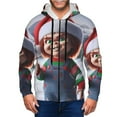 thumbnail image 6 of Lsque Chucky for Mens Full-zip Hoodie, Zip-up Pullover Hooded Sweatshirt, Kangaroo Pocket Hoodie Ideal for Daily Wear, Travel, and Home-XX-Large, 6 of 8