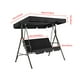 thumbnail image 5 of Funda para silla de columpio para jardín al aire libre, patio, silla de columpio, asiento y cubierta superior, toldo para sombrilla, color negro Methold  HA005105-16, 5 of 6