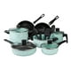 thumbnail image 1 of Batería de Cocina Cinsa Granito Jade 15 Piezas Blanco y Menta, 1 of 9