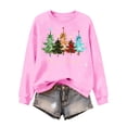 thumbnail image 2 of Mifsaly Women Christmas Sweatshirts Xmas Tree Merry and Bright Shirt Loose Crewneck Long Sleeve Tops Pullover Sweater Watching Movies Tshirts Funny Gifts Blouse 2025 Fashion Holiday Outfits, 2 of 5