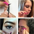 thumbnail image 5 of 4 pares de (estilo clásico y estilo dramático) Sello de delineador de ojos de ala de silicona modelos de plantilla de sombra de ojos herramienta de delineador de ojos estilo ala, 5 of 5
