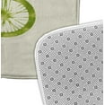 thumbnail image 3 of Simply Daisy 24" x 17" Plush Microfiber Green Life Cycle Bath Mat, 3 of 3