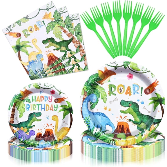 Basketball Themed Tableware Set - Disposable Dinnerware with Paper Plates, Napkins, Forks for Game Day, Team Celebrations, Party Supplies