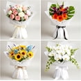 thumbnail image 6 of 80pcs Florist Packaging Paper Floral Bouquet Wraps Paper 11.4in White Gift Packaging Paper for Home Wrapping Paperc for Holiday, 6 of 6