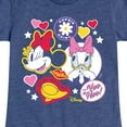 thumbnail image 3 of Disney - Minnie And Daisy Sticker Look - Youth Girls Short Sleeve Graphic T-Shirt, 3 of 5