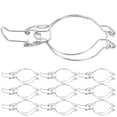 thumbnail image 1 of Mason Jars Wire Clamp Silver Small Jars with Lids for Glass Jar 10Pcs 4.13X2.75X0.79in, 1 of 9