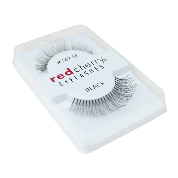 Red Cherry 100% Human Hair False Eye Lashes Fake Eye Lashes #747M Birmingham