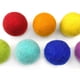 thumbnail image 5 of Bolas de fieltro Wildflower de hu hands Rainbow, 4 cm, 100% lana, 5 of 9