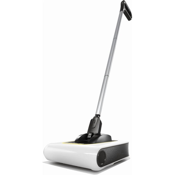 Electric Floor Sweeper Broom, for Carpets, Hardwood Floors and Tiles, Lightweight and Cordless, Ideal for Fur, Hair, Dirt & Dust