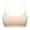 A1-Khaki, variant on Low Back Bras for Women Backless Bra Invisible Bra Criss Cross Back Bra Wireless Backless Bra Low Cut Bra Skinny Strap Bra Convertible Bra Low Back Halter Bra Razor Back Bralette Black