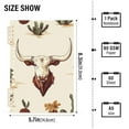 thumbnail image 2 of FORMRS 1-Subject Spiral Notebook 8" x 5" College Ruled 60 Refillable Sheet A5 Hard Cover, 2 Pack, Cowboy Pattern, 2 of 7