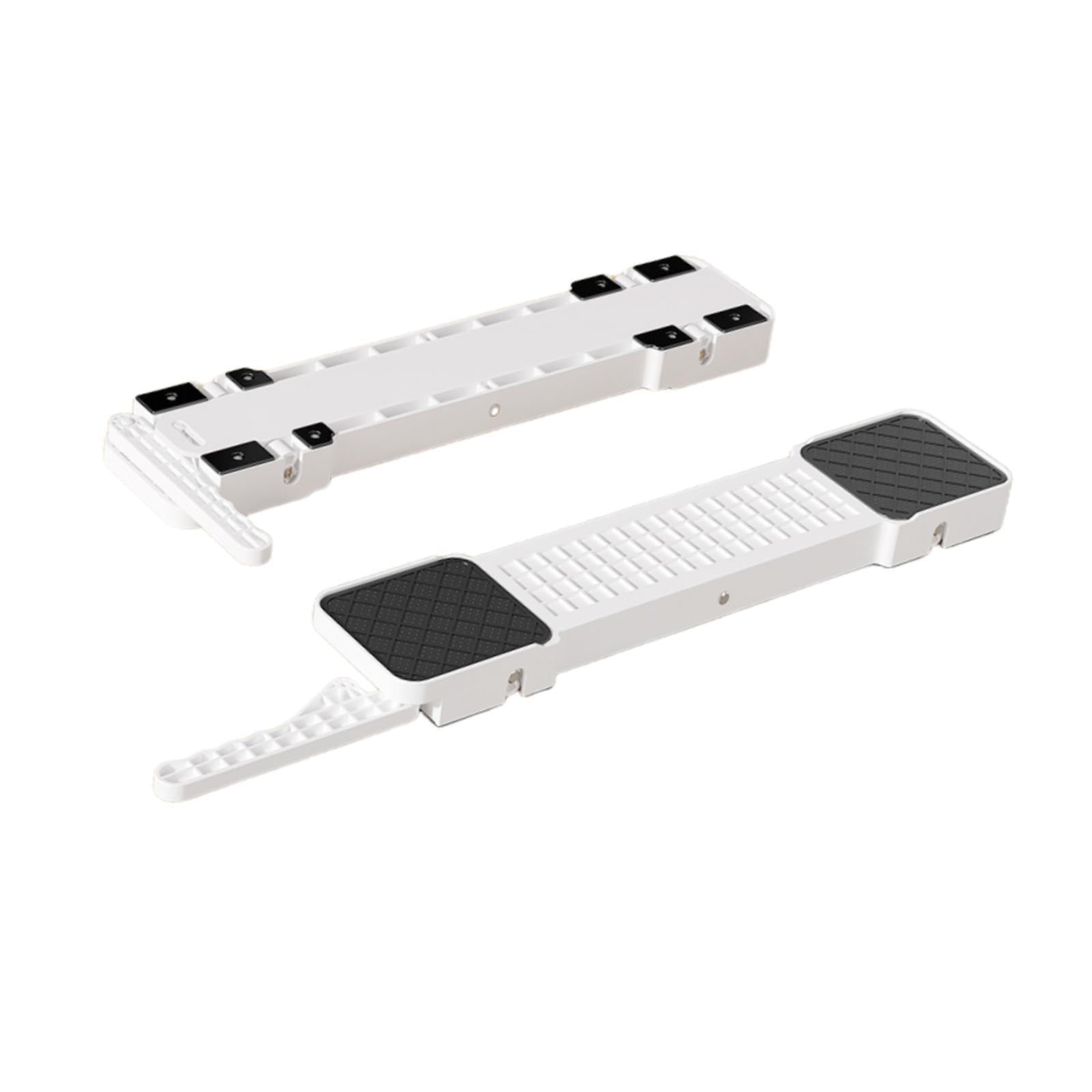 2 Set Appliance Roller Moving Mat Adjustable Height Retractable Wheels Support Up to 300kg Household