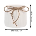 thumbnail image 4 of Ceramic Vase Decorative Flower Vase Office Flower Container Vertical Grain Vase, 4 of 9