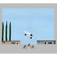 thumbnail image 2 of Netflix Men's Stranger Things Runaway Flying Van Scene Graphic T-Shirt, 2 of 5