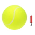 thumbnail image 1 of Large Tennis For Dogs Carry A Inflator 2025 Pet Interactive Training Tennis Toy Funny Outdoor Dog Toy For Large Medium Small Dogs Birthday (9.5 Inch) Pig for Pigs to Play with Dog Puppy Rope for, 1 of 4