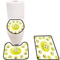 thumbnail image 1 of CHAPLLE Tennis b 3 Piece Bathroom Rugs Set Bath Rug Contour Mat and Toilet Lid Cover, 1 of 2