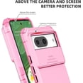 thumbnail image 3 of for Google Pixel 8 Phone Case with Tempered Glass Screen Protector Slide Camera Lens Kickstand Military-Grade Bumpers  Shockproof Protective Cover for Women Men Girls Rose Gold, 3 of 14
