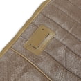 thumbnail image 3 of Brothers Trucks 05-323 Seat Upholstery Deluxe Pleat Cloth/Vinyl - Tan, 3 of 5