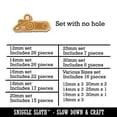 thumbnail image 2 of Gas Powered Chainsaw Wood Mini Charms Shapes DIY Craft Jewelry - No Hole - 16mm (22pcs), 2 of 7