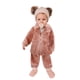 thumbnail image 4 of Gibobby Conjunto deportivo para niños Conjunto de ropa de invierno para niñas y niños, manga larga, color sólido, pantalones, 2 piezas, forro polar(Rojo,2-3 Años), 4 of 5