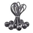 thumbnail image 3 of Cuerda elástica de bola, resistente y versátil, interior y exterior, amarre de lona, ​​organizar y asegurar, negro, paquete de 30, 3 of 5