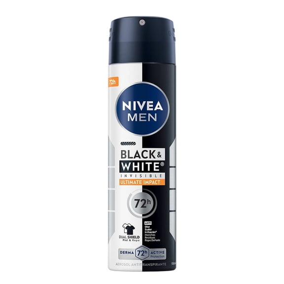 Antitranspirante NIVEA MEN invisible black & white ultimate spray 150 ml