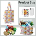 thumbnail image 2 of Bohemian Sketch Style Canvas Shopping Bag – Earthy Rustic Reusable Tote, 2 of 6