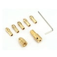 thumbnail image 2 of 7 Pcs 0.5-3mm Perceuse Électrique Pince Micro Twist Perceuse Mandrin Outil Adaptateur 3.17mm, 2 of 8