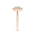 thumbnail image 4 of Angara Natural Opal Ring - Princess Diana Inspired Opal Ring for Women | October Birthstone Jewelry | 14K Rose Gold Opal Ring (Ring Size = 3.5), 4 of 10