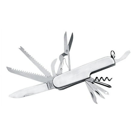 Exclusive 3.25 13-Function Stainless Steel Swiss Multi-Tool 213006