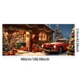 thumbnail image 2 of Garage Banner Holiday Decorations Festive Decoration Polyester Material Weather Resistant Easy Installation Eye Catching Design for Seasonal Celebrations Family Gatherings Outdoor Indoor, 2 of 5