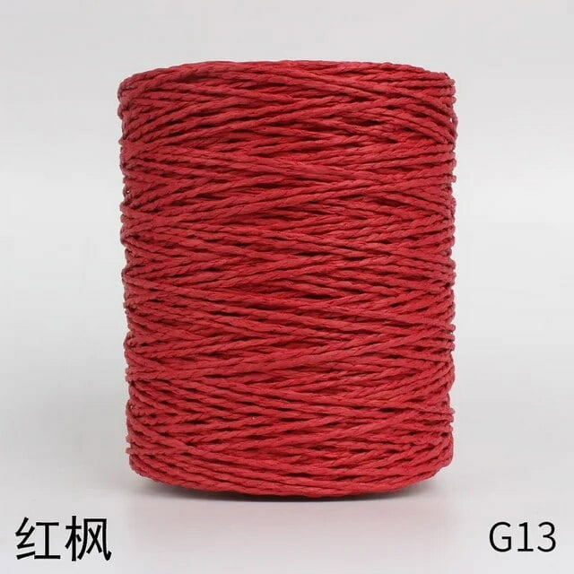 EASTIN Raffia Yarn for Knitting and Crocheting Hat Handbags Flower Gift Wrap Packing Cords DIY Handcrafts Free Shipping 300Meter