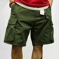 thumbnail image 6 of Gibobby Men's Classic Cargo Shorts, Waterproof Hiking Shorts Loose Fit Cargo Short with Multi Pockets(AG,XL), 6 of 7