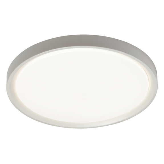 Dainolite 30W Flush Mount, Matte White Finish