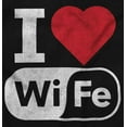thumbnail image 2 of Love Wife Wi-Fi Funny Husband Married Tank Top Sleeveless Tee Men Brisco Brands S, 2 of 5