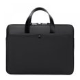 thumbnail image 1 of Bolso para portátil de 14 pulgadas para mujer, negro, bolso ultrafino para portátil, bolso para portátil, bolso de trabajo para viajes, bolso para portátil para mujer, funda para portátil, 1 of 5