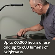 Reliable UberLight Flex 3200TL Light LED, Desk Lamp With Clamp, Black