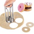 thumbnail image 3 of YAOMOBB Cake Mold Multifunctional Doughnut Cutter Maker Food Grade Stainless Steel Mould, 3 of 5