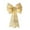 Gold, variant on Large Outdoor Christmas Bows with LED Lights - Glitter Decorative Bows for Wreath, Tree Topper, and Holiday Yard Decoration, All-Weather Xmas Bow for Indoor Outdoor Decor