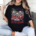 thumbnail image 2 of Raccoon Tis The Season Christmas T-Shirt – Cute Holiday Tee, Funny Animal Lovers Xmas Shirt, Festive Red Truck Winter Top, 2 of 5