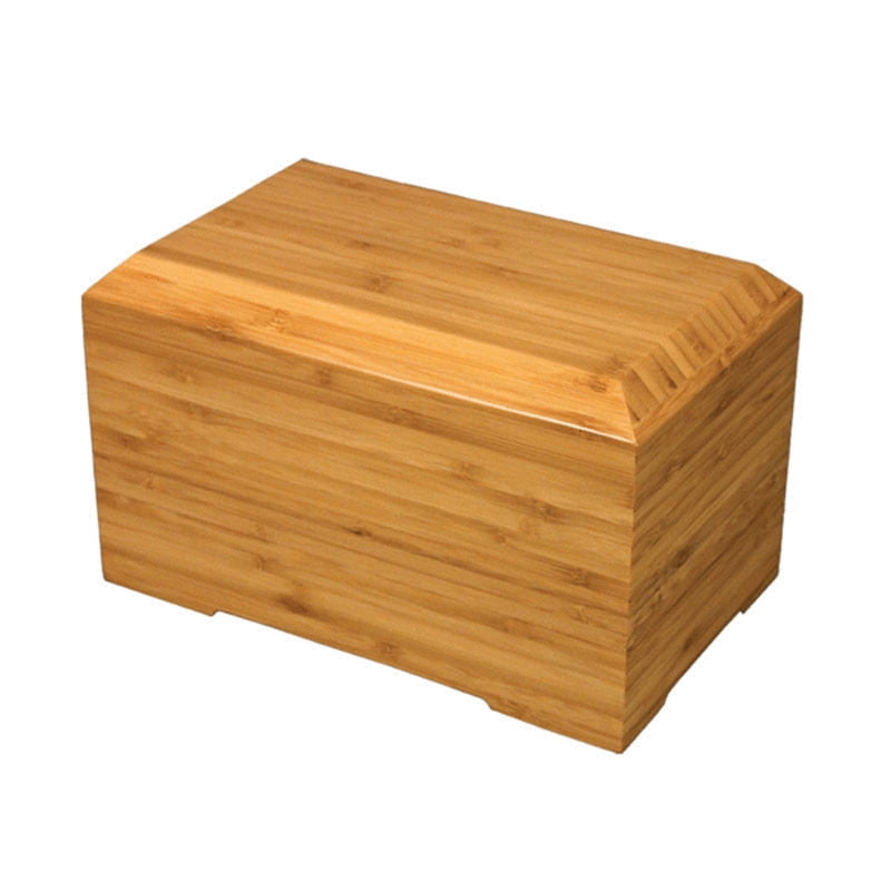 Eco Friendly Burial Adult Funeral Memorial Biodegradable Bamboo Urn