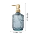 thumbnail image 3 of Glass Shampoo Bottles And Body Wash Bottles Pump-style Soap Dispenser Bottles Liquid Pump Bottles With A Textured Middle Bands, 3 of 6