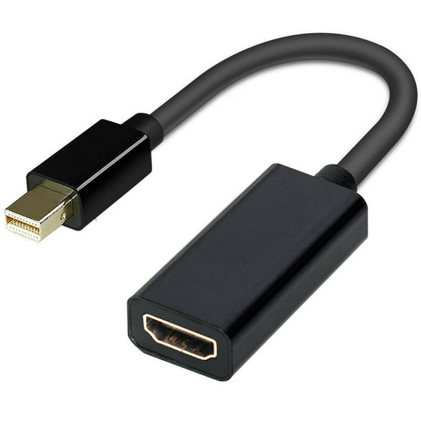 radium hoppe bygning Mini DisplayPort Thunderbolt To HDMI Adapter For Microsoft Surface Pro 1 2  3 4 - Walmart.com