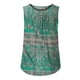 thumbnail image 5 of Blusa estampada sin mangas con cuello redondo a la moda para mujer, chaleco con botones Pompotops lopia991826, 5 of 5
