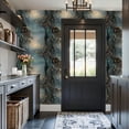 thumbnail image 6 of Boho Peel and Stick Wallpaper Magical Woodland Path Golden Light Misty Glow Wall Mural 17.7in x 9.8ft Self Adhesive Removable Wall Paper Renter Friendly Wallpaper for Nursery Bedroom Cabinets, 6 of 8