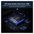thumbnail image 2 of BP10 50W+50W Stereo,100W Stereo Mini Bluetooth Amplifier For Passive Speakers & Bass Shakers,Home Receiver, 2 of 5