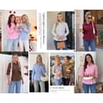 thumbnail image 5 of PRETTYGARDEN Women's Peplum Button Down Work Shirts Cotton Long Sleeve, Collared Business Casual Tops, Elastic Waist, Fall Blouses Dressy, Teacher Clothes for Office, Going Out, 5 of 9