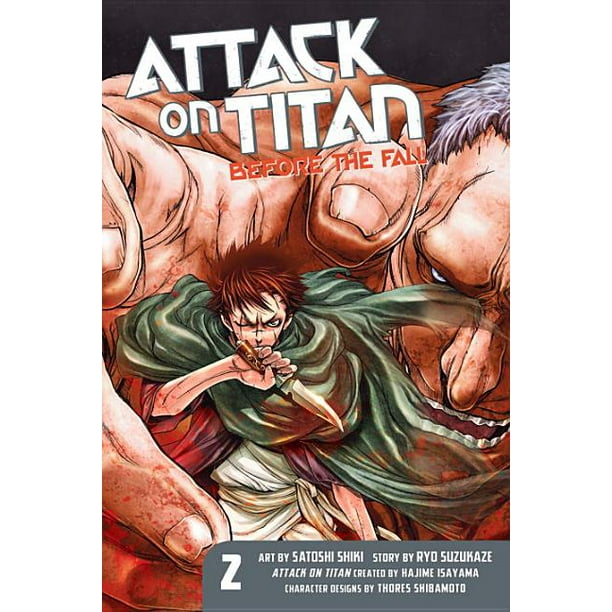 Attack On Titan Before The Fall Attack On Titan Before The Fall 2 Paperback Walmart Com