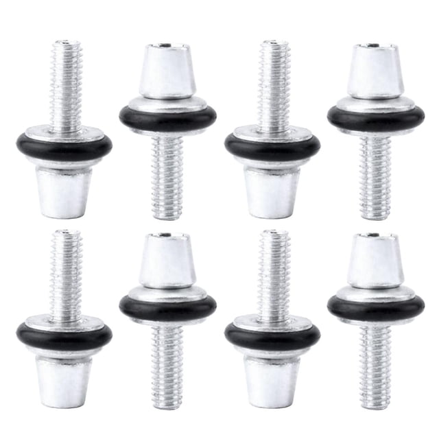 8Pcs / Lot Tornillos de Ajuste de de Freno de Bicicleta de Carretera / Pernos de Fijación M6 - Fijación de Bicicleta de Carretera Ale Macarena Tornillos de la abrazadera del freno de la bicicleta de carretera V