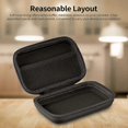 thumbnail image 2 of Multifunctional Storage Bag Portable EVA Fingertip Pulse Oximeter Storage Bag Hard Shockproof Storage Case Black, 2 of 5